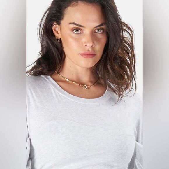 NWT RtA | Indya Light Gray Dress XXS - Picture 4 of 11